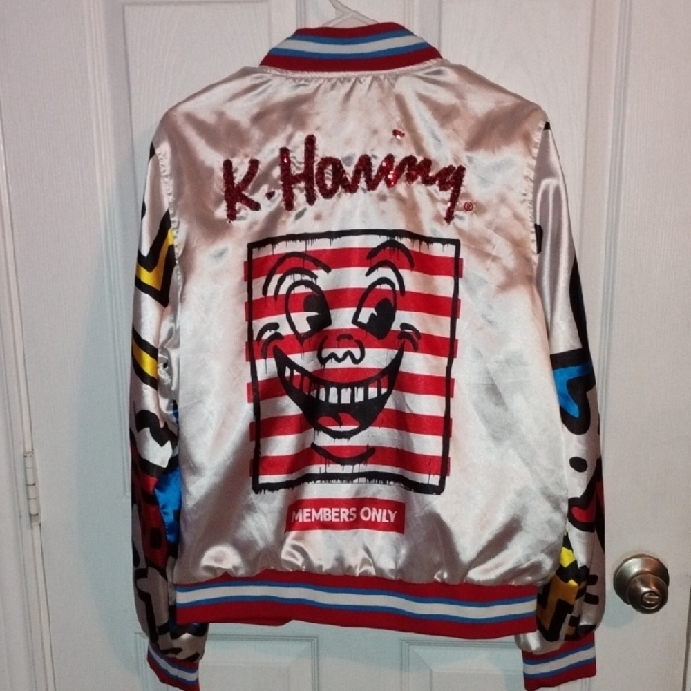 Keith Haring Graphic Jacket by Members Only - Picture 5 of 6